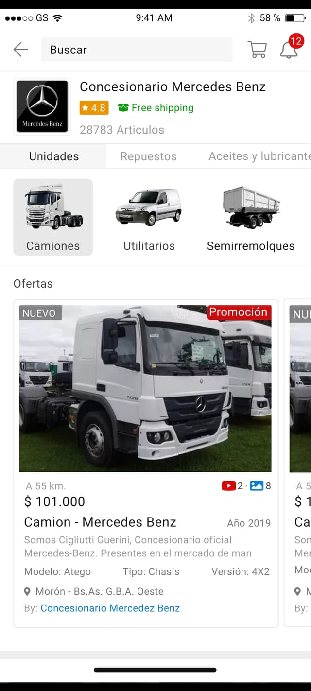 DeCamiones App