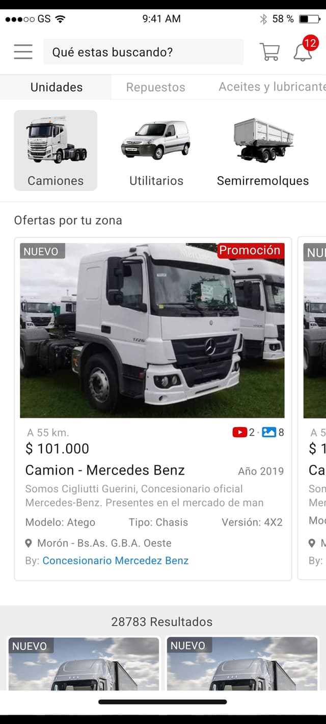DeCamiones App